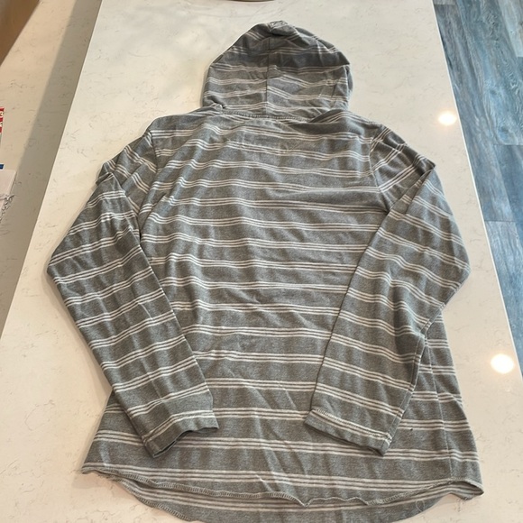 Vintage Vans Hooded Pullover Shirt Henley Hoodie - Picture 2 of 4